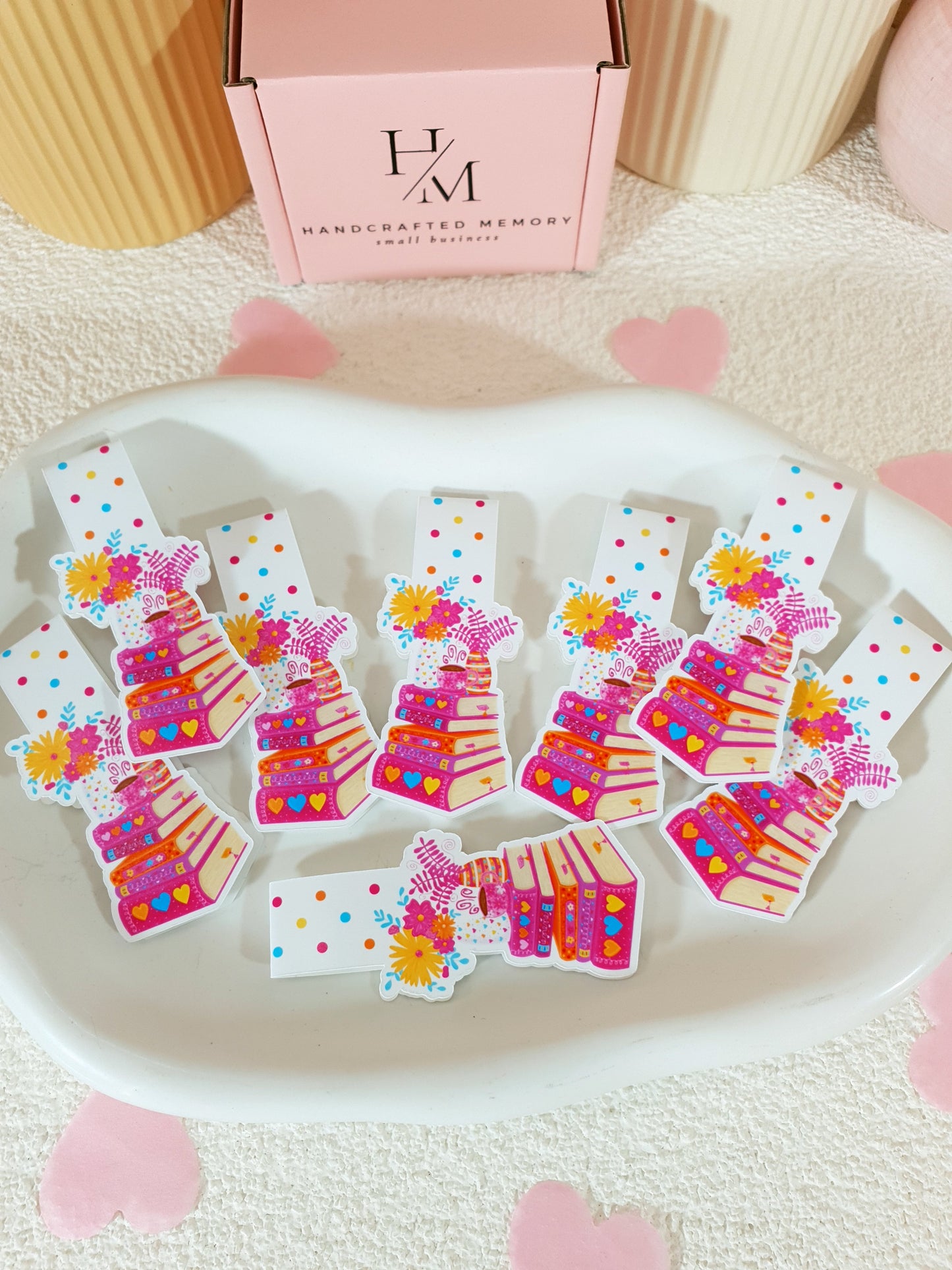 Read More Books Pink Magnetic Bookmark