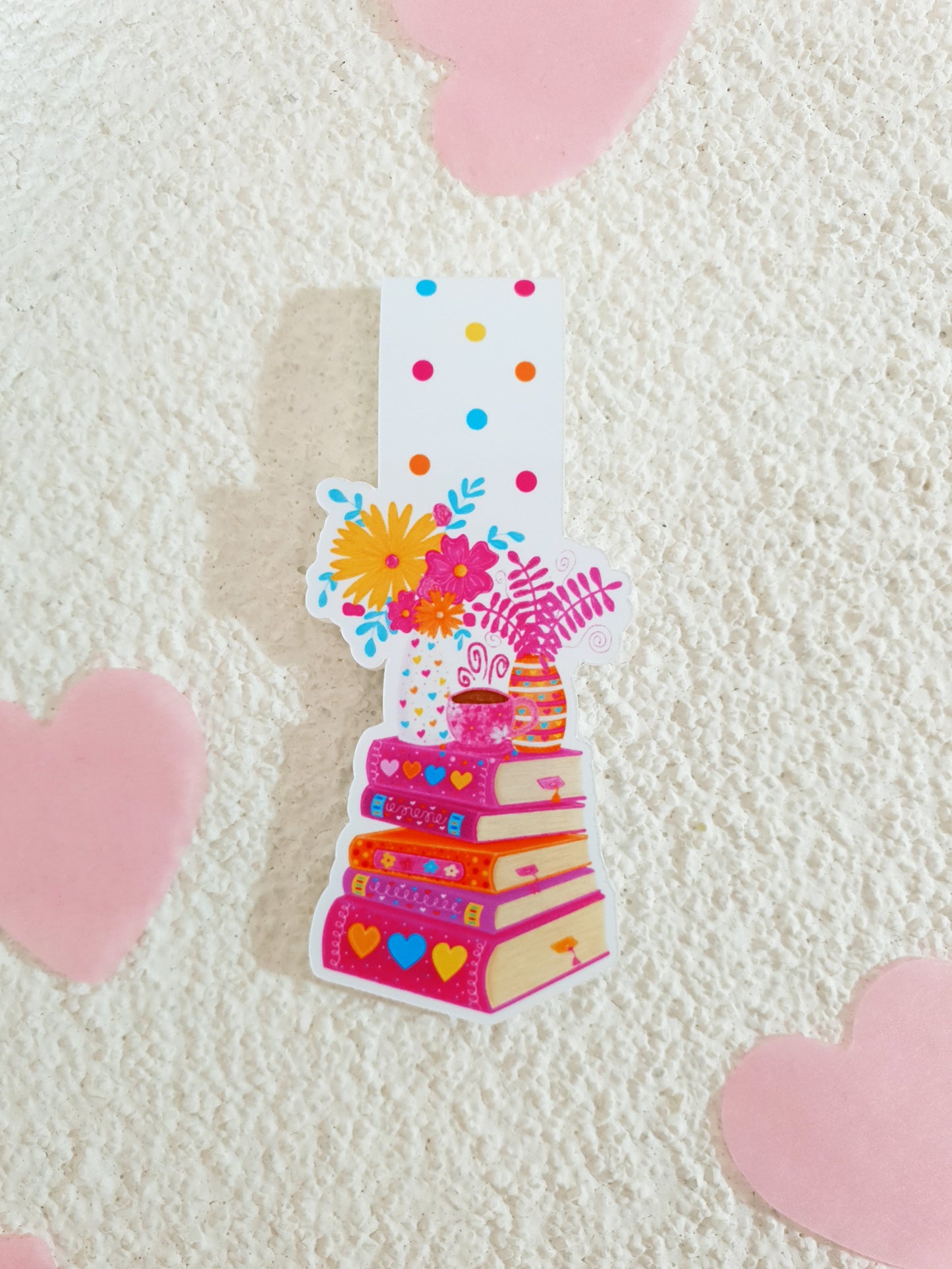Read More Books Pink Magnetic Bookmark