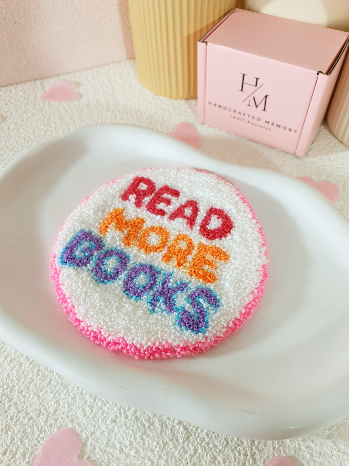 Read More Books Mug Rug