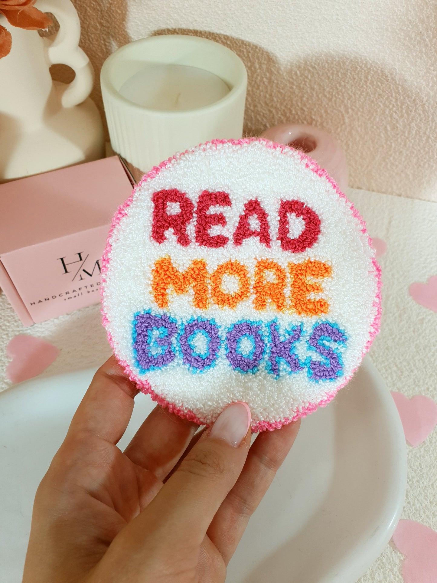 Read More Books Mug Rug