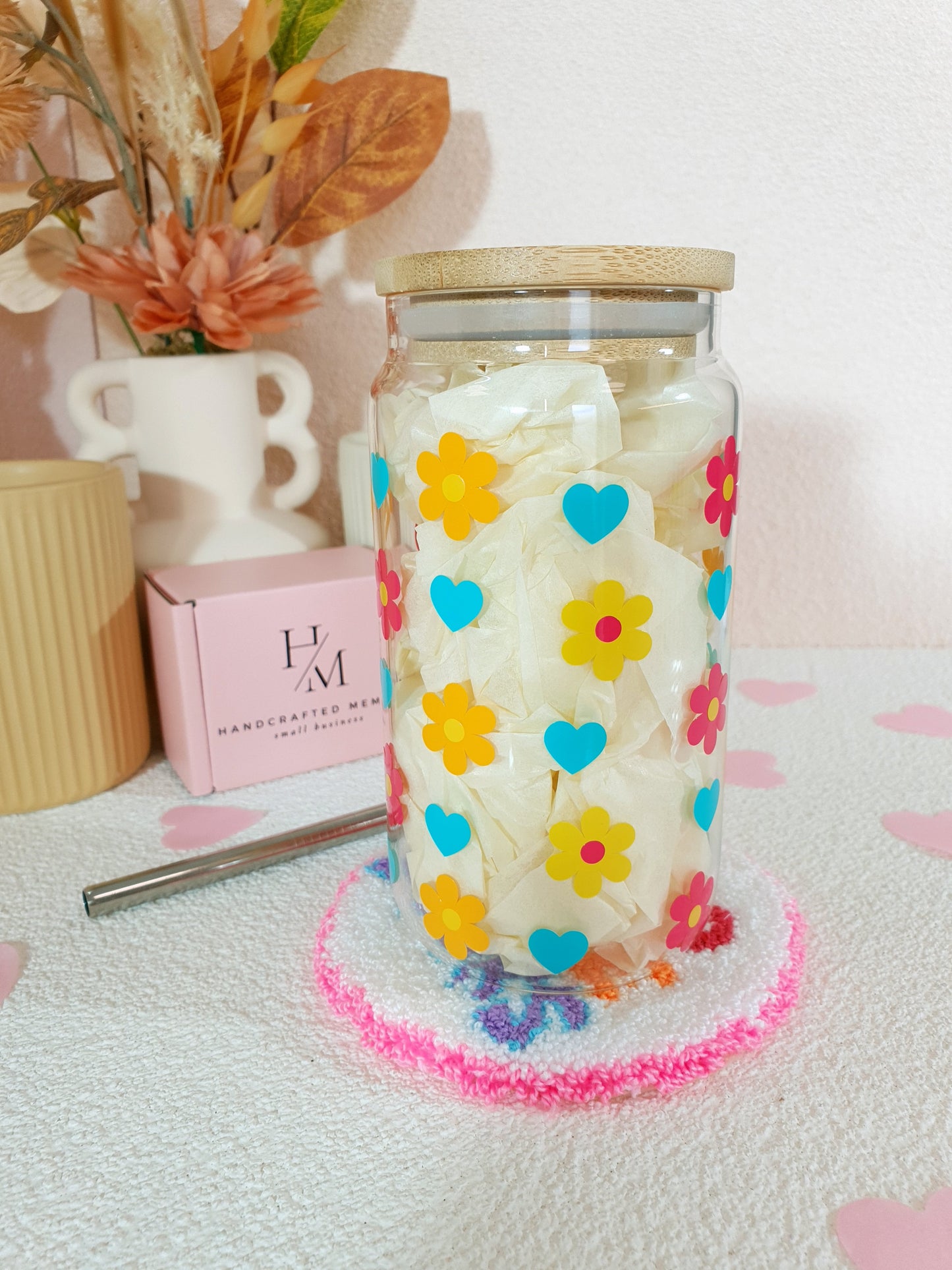 Read More Books Pink Cup and Mug Rug Bundle