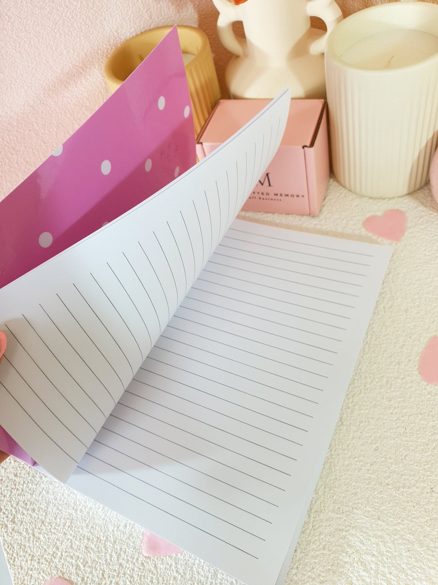 Read More Books Pink A5 Notebook