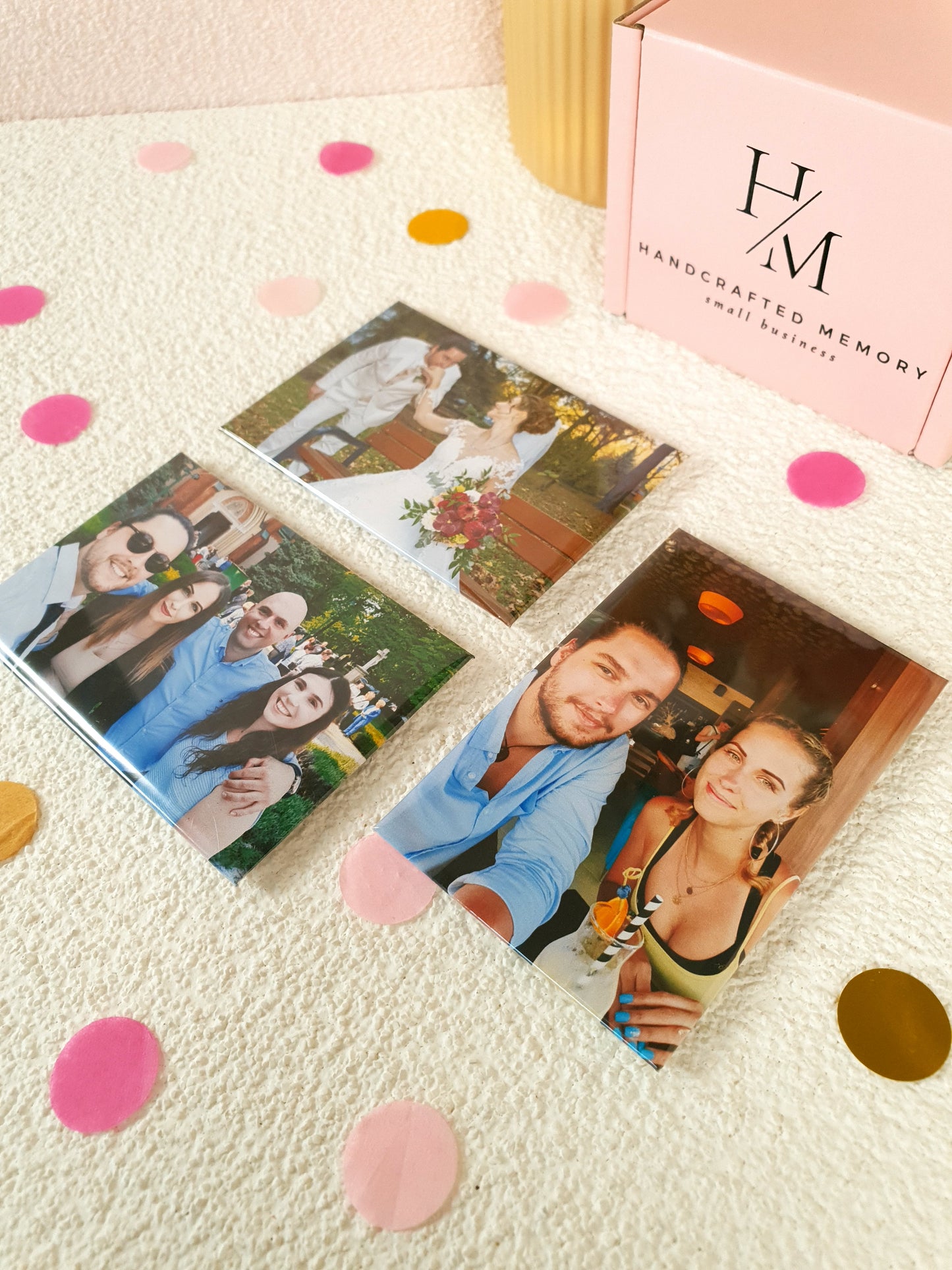 Rectangle 3 Pack Photo Magnets