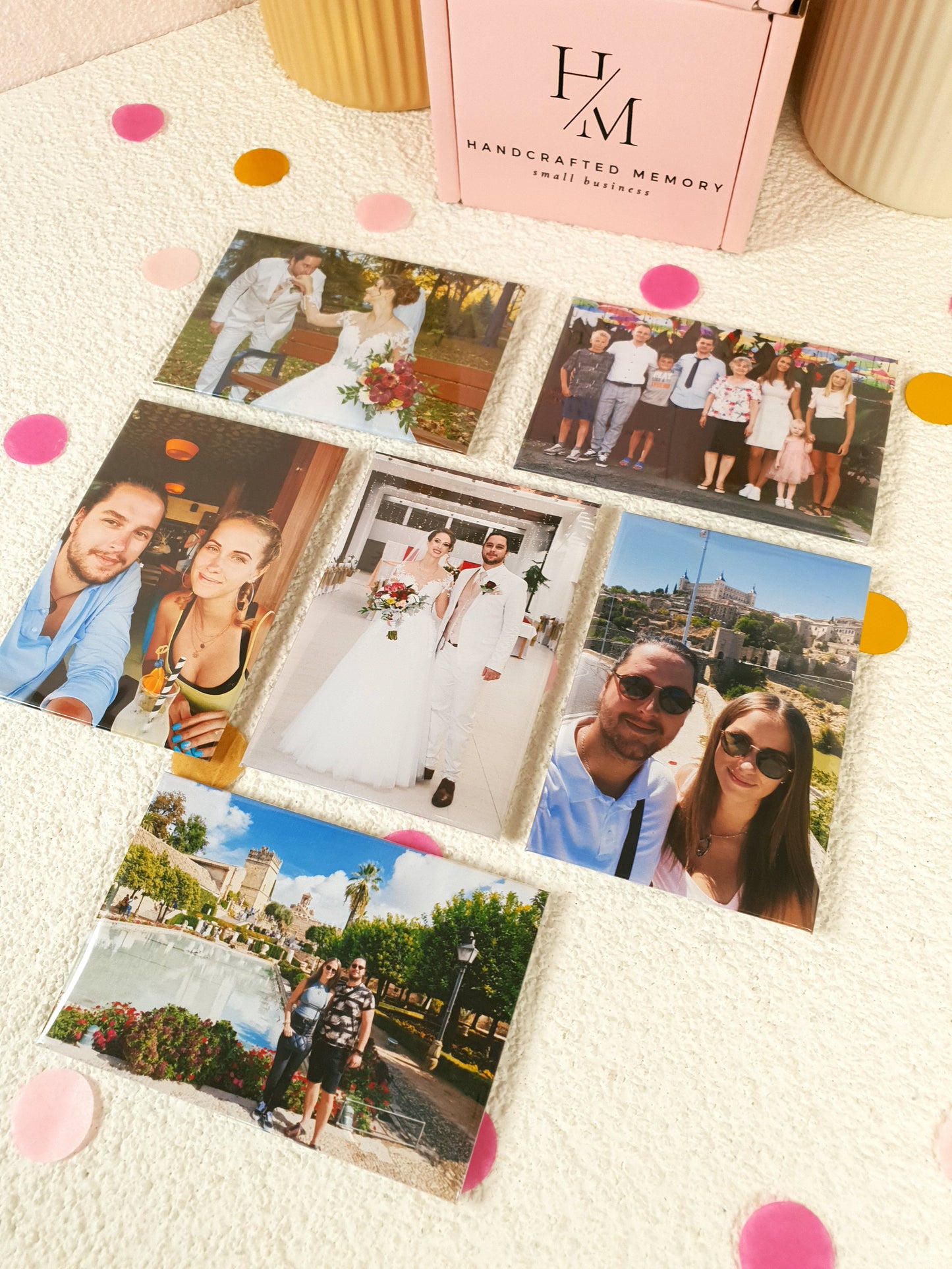 Rectangle 6 Pack Photo Magnets