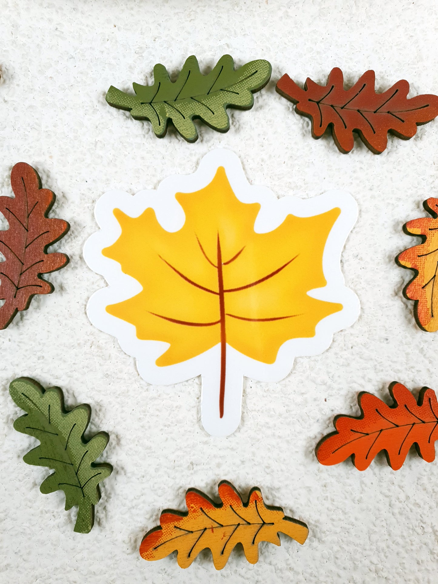 Juharlevél – Vinyl Matricák