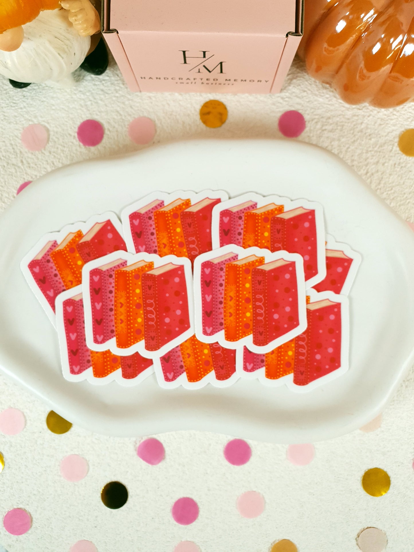 Könyves Boldogság Vinyl Matricák