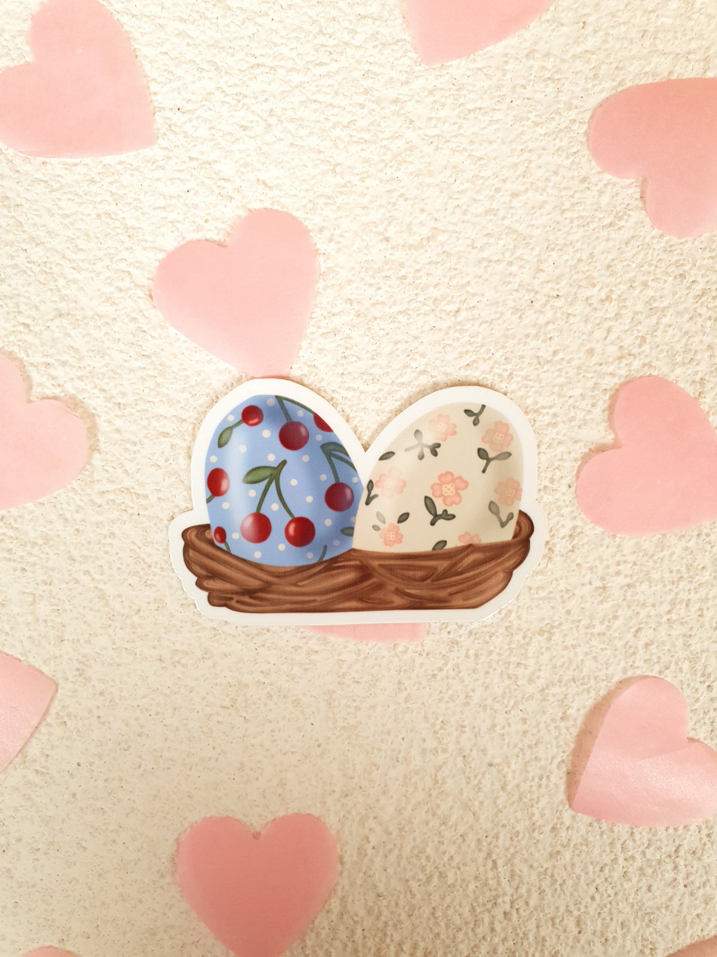 Nest Eggs Vinyl Sticker