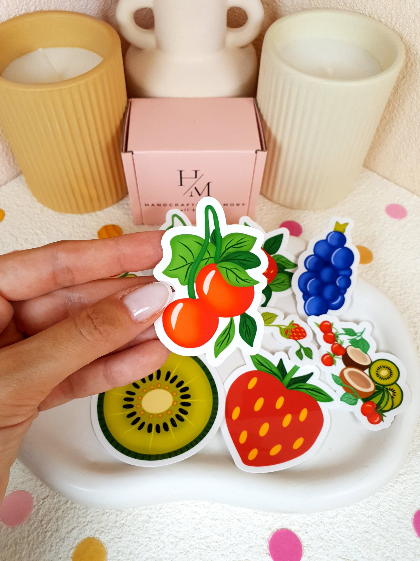 Fruit Mix Vinyl Sticker