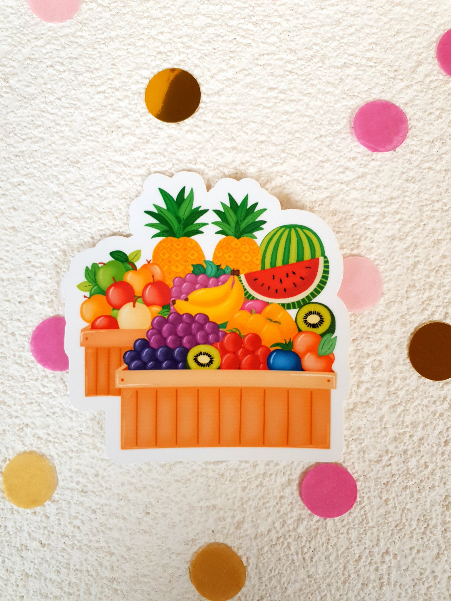 Fruit Basket Vinyl Sticker