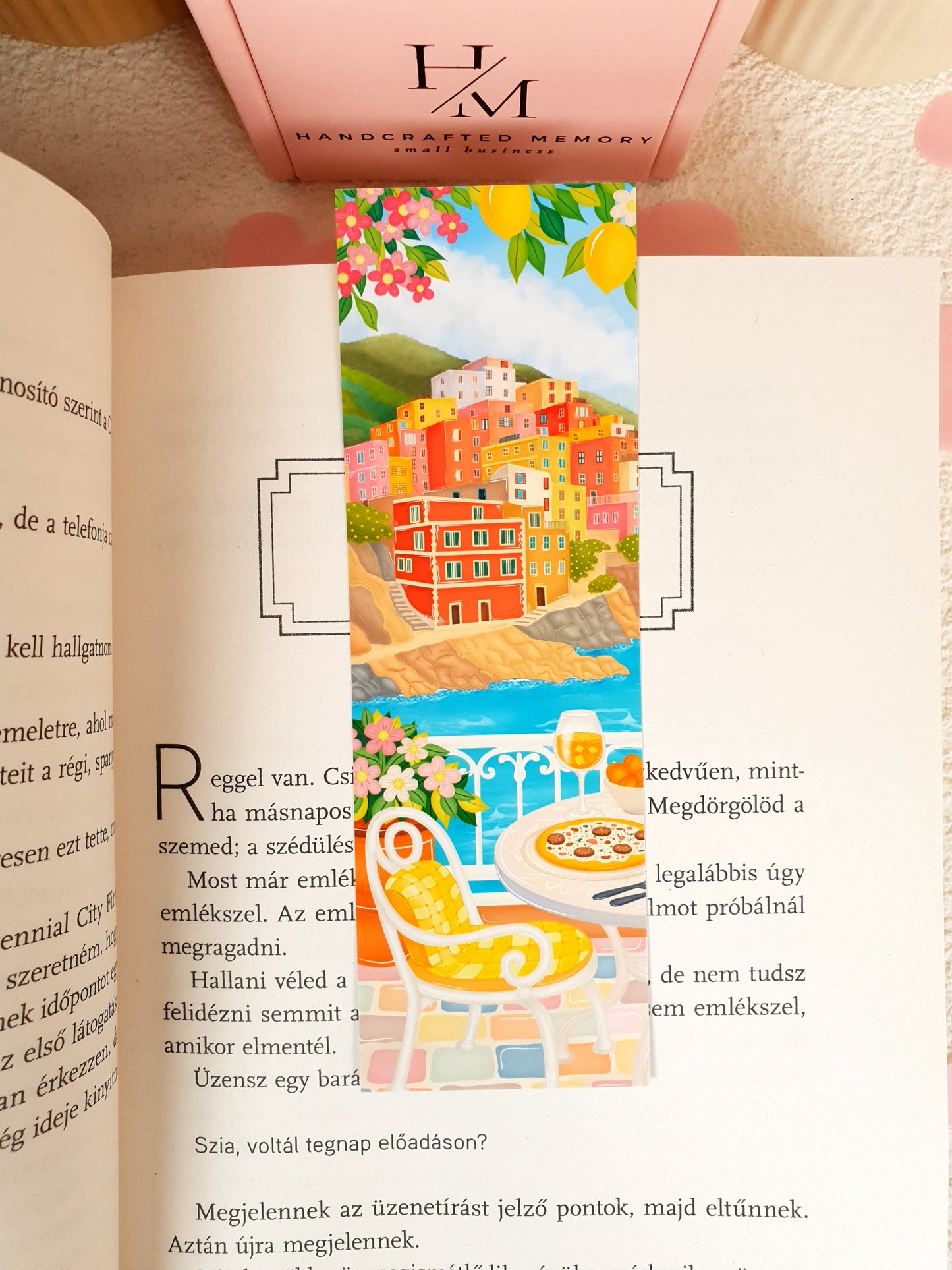 Cinque Terre Traditional Bookmark