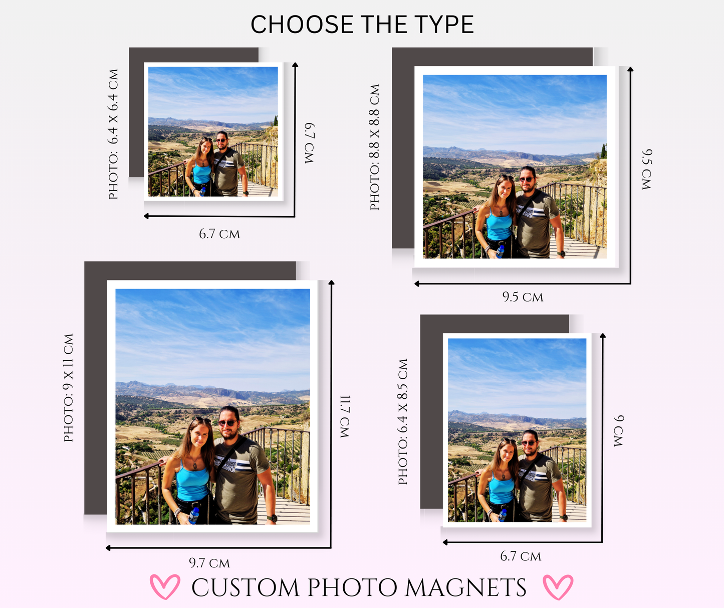 Custom Photo Magnets