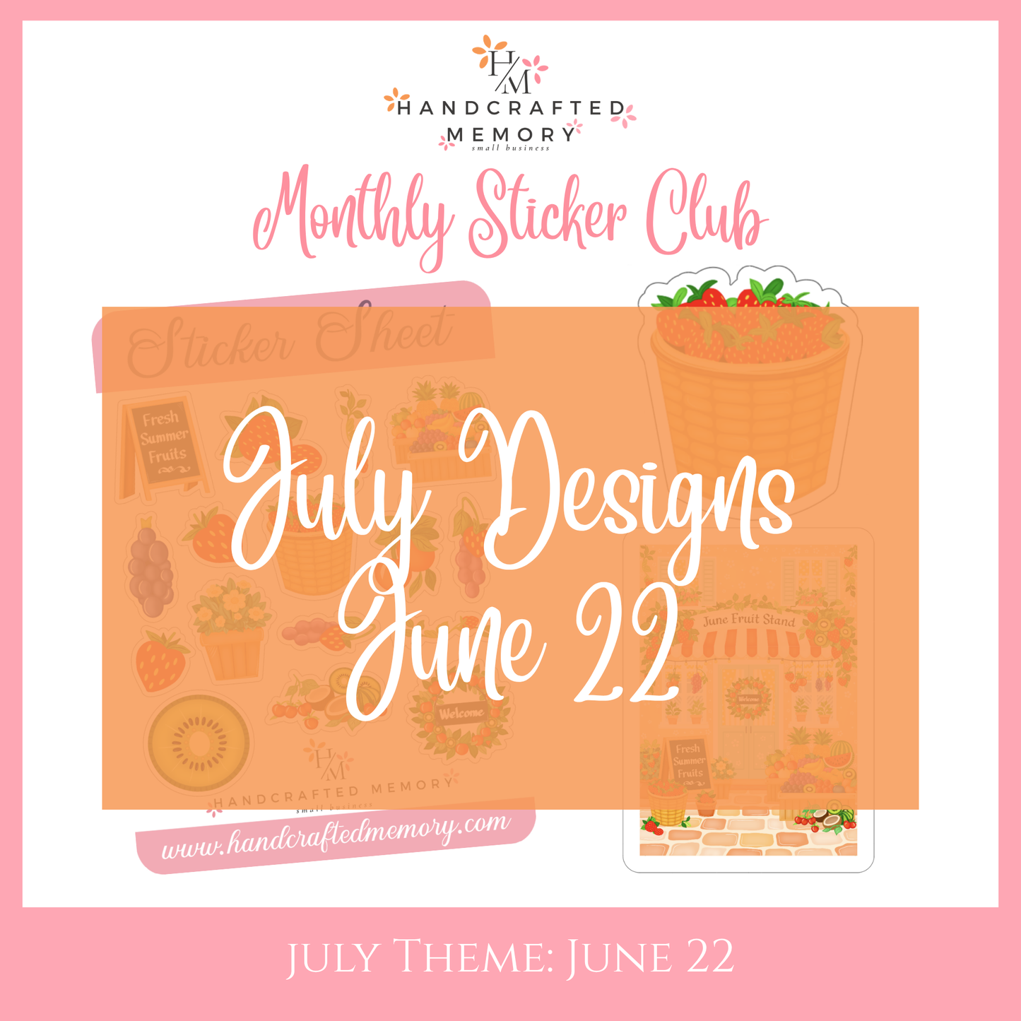 Monthly Sticker Club