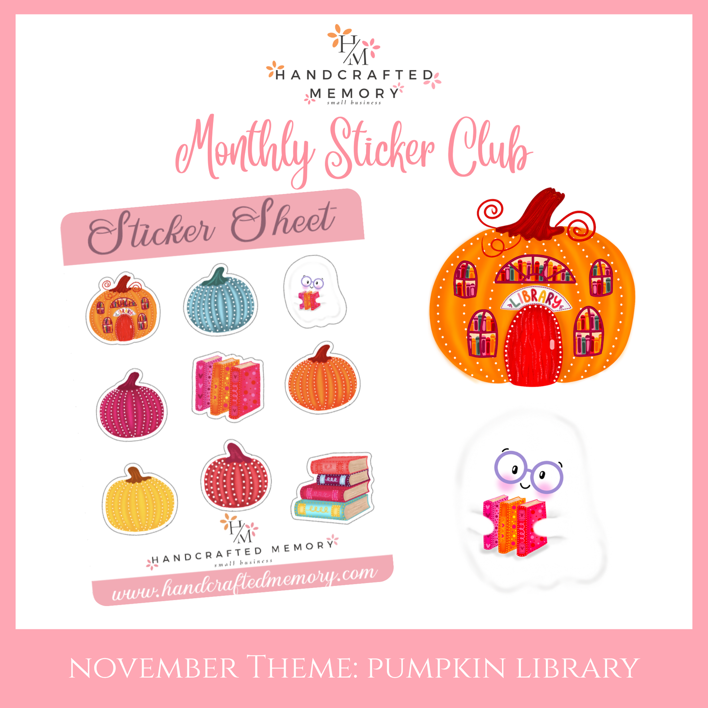Monthly Sticker Club