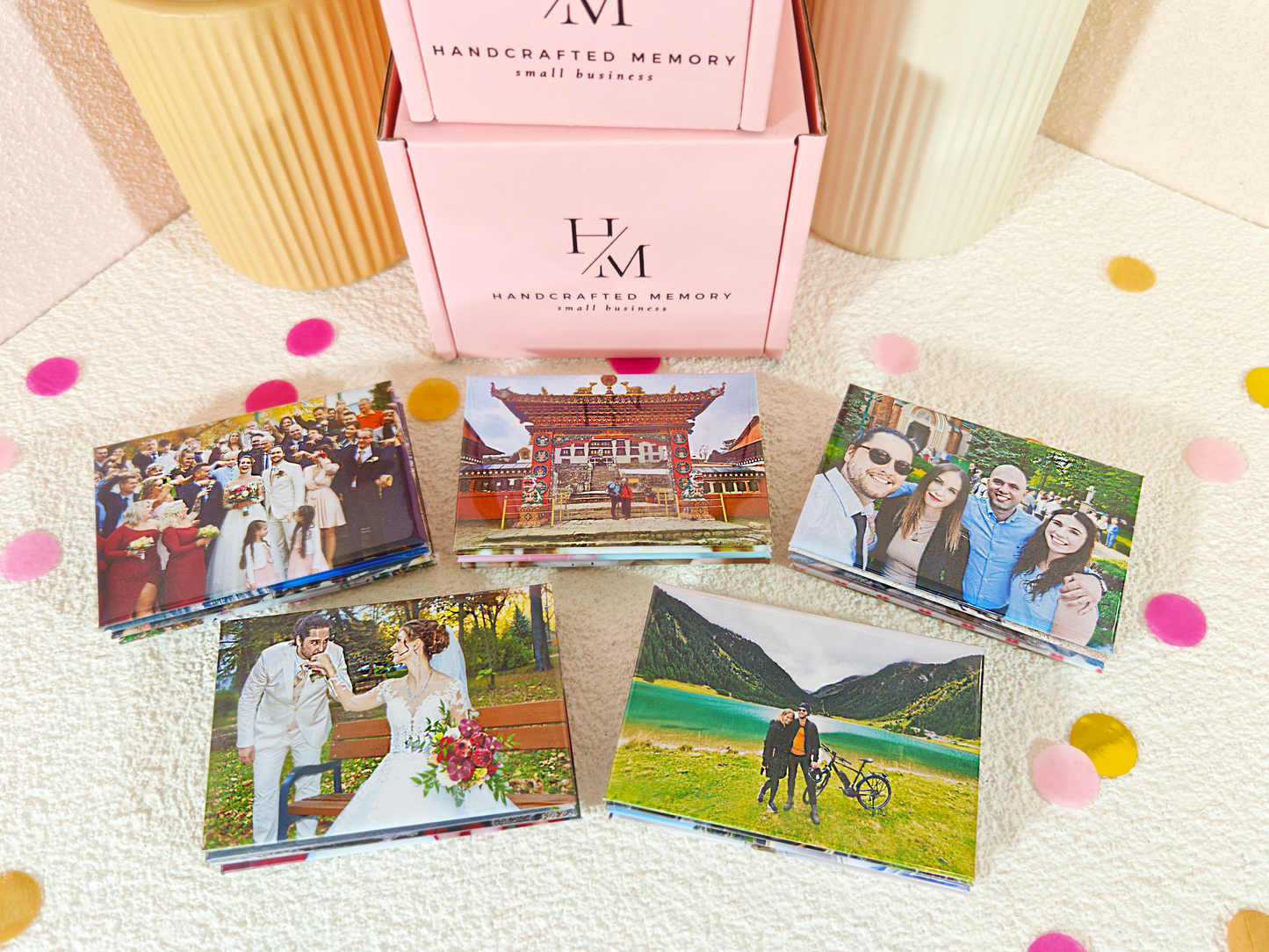 Rectangle 50 Bulk Photo Magnets