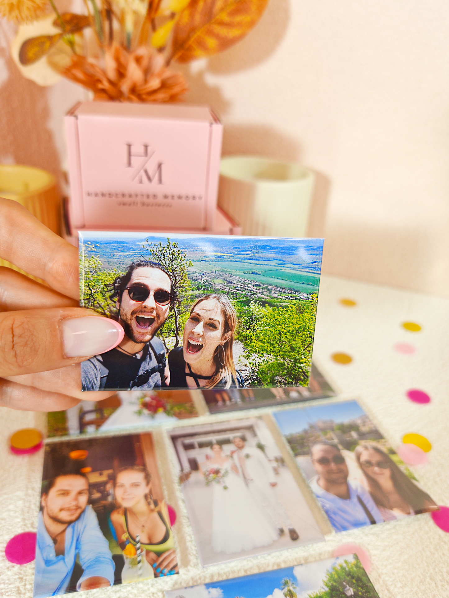 Rectangle 6 Pack Photo Magnets