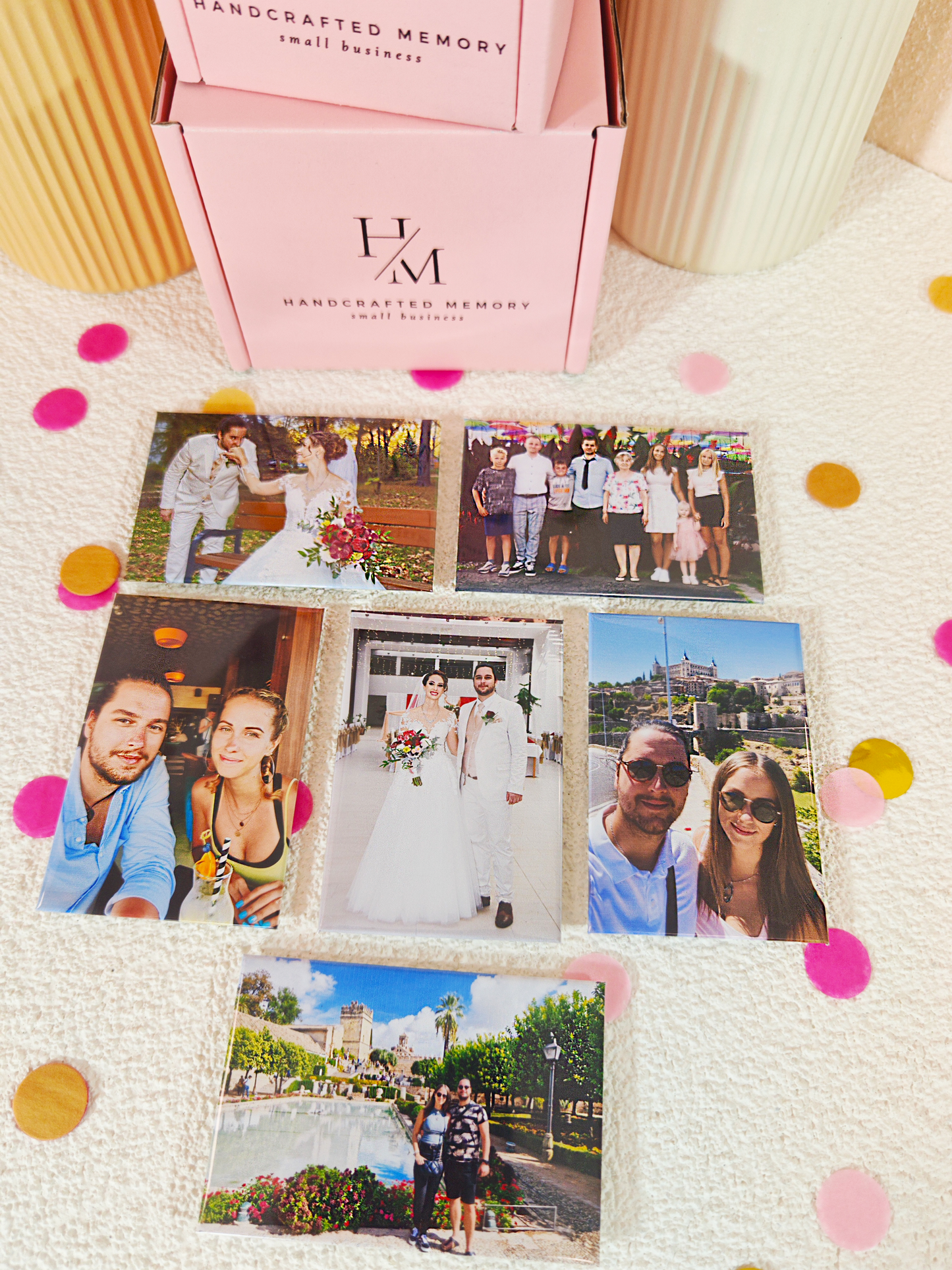 Rectangle 6 Pack Photo Magnets