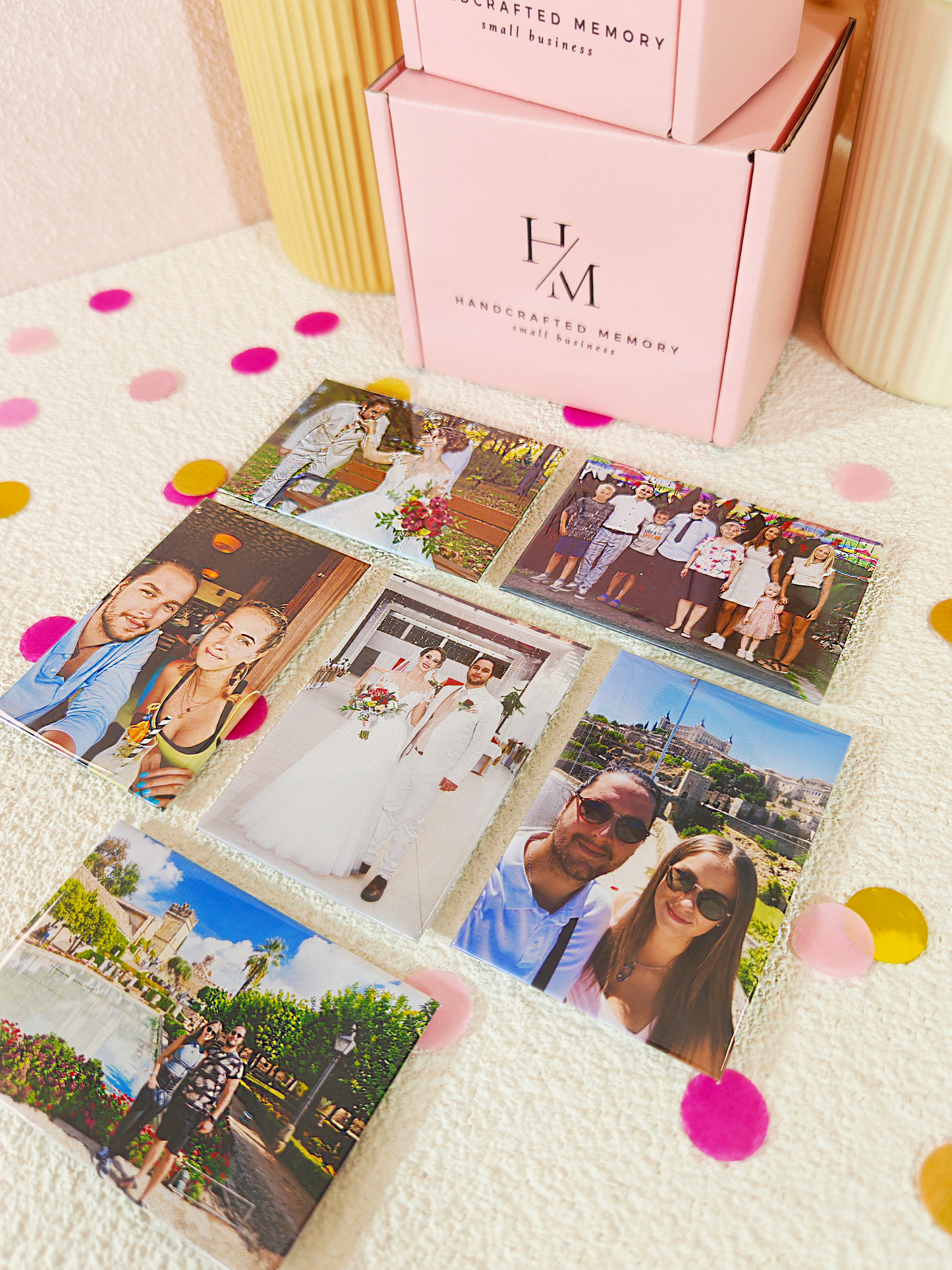 Rectangle 6 Pack Photo Magnets
