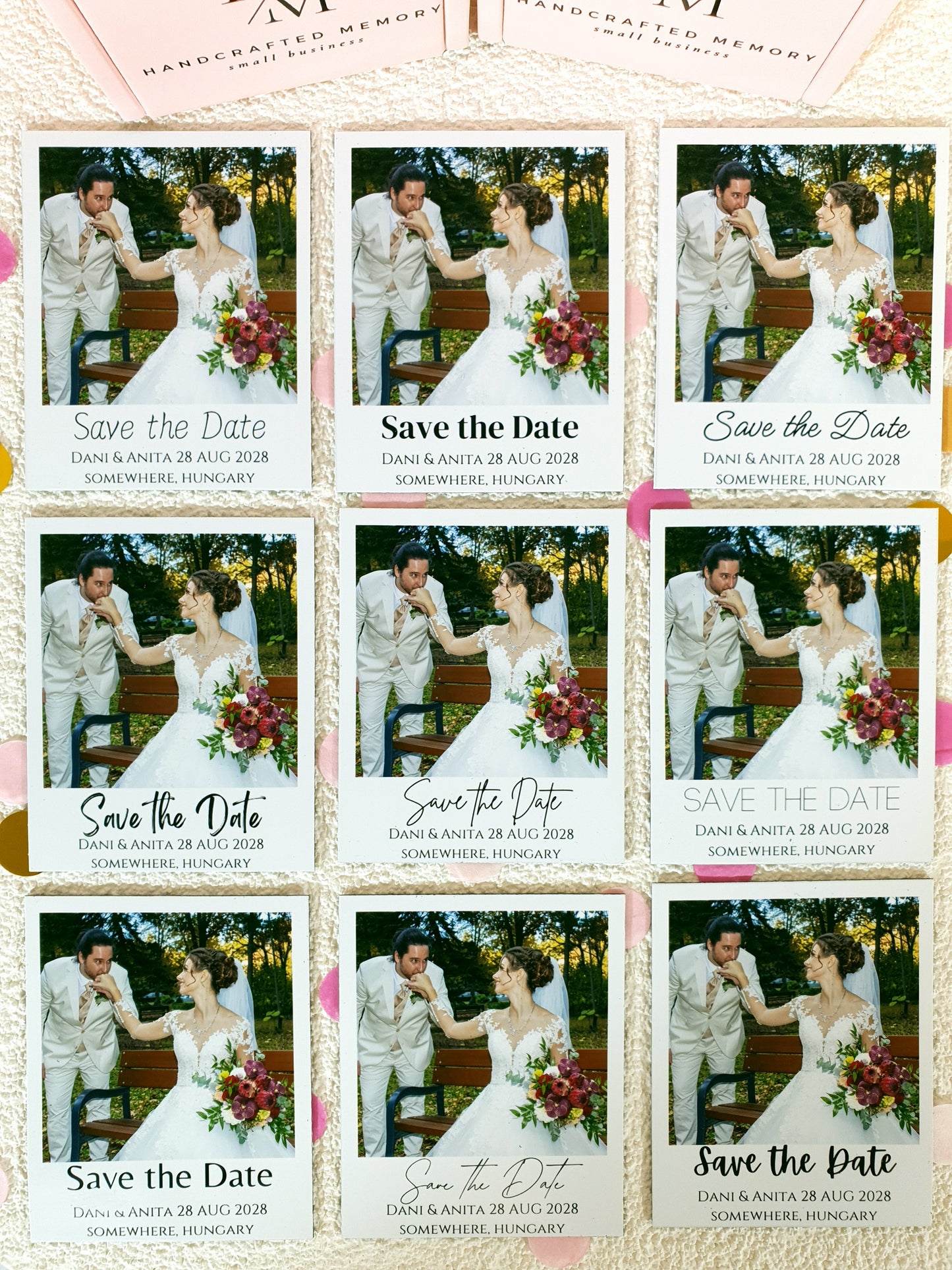 "Save The Date" Mágnesek