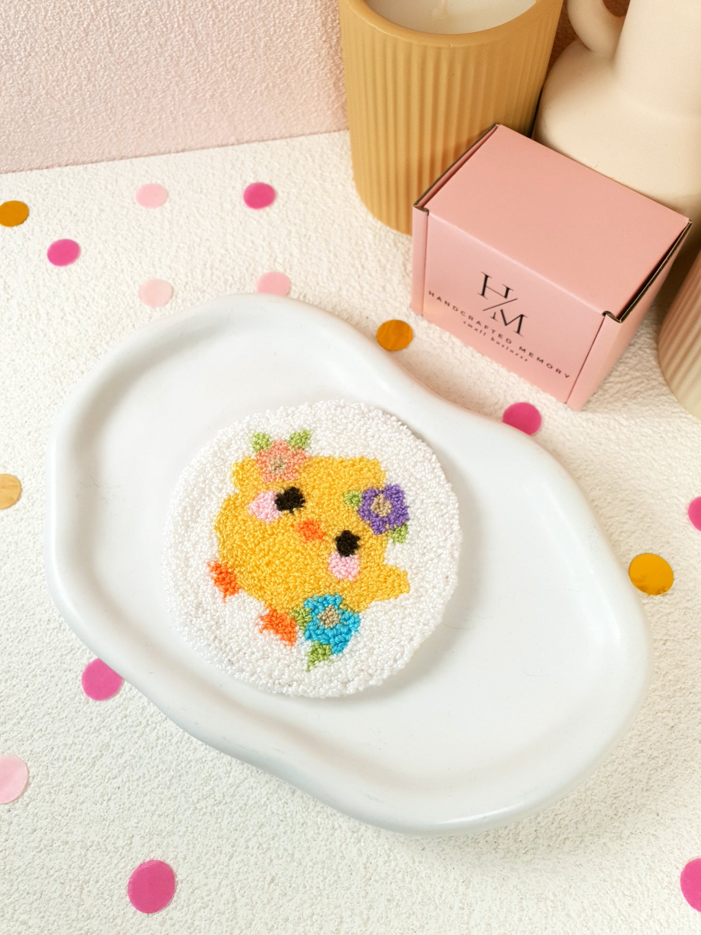 Little Chick Mug Rug