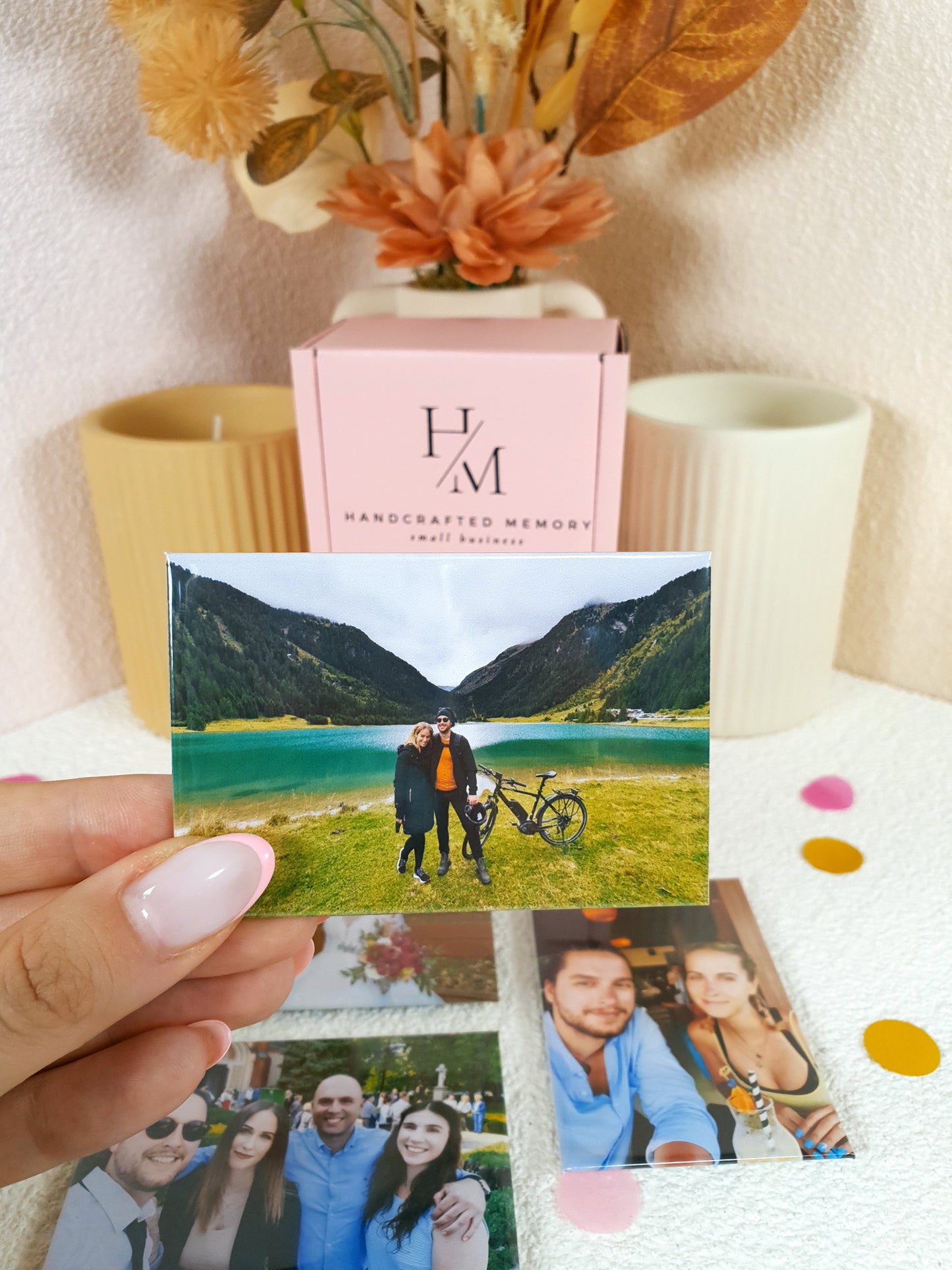 Rectangle 3 Pack Photo Magnets
