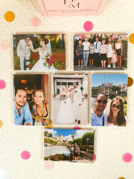 Rectangle 6 Pack Photo Magnets