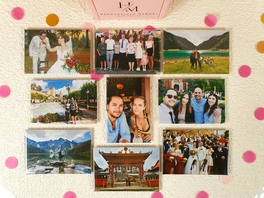 Rectangle 9 Pack Photo Magnets