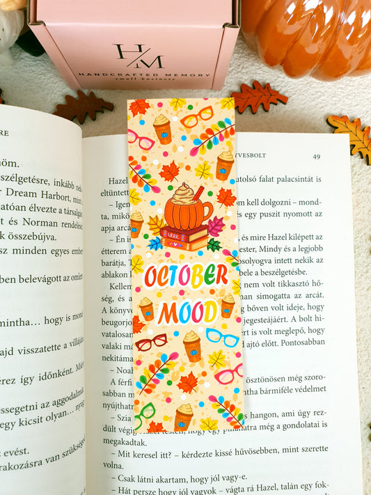 October Mood Traditional Bookmark