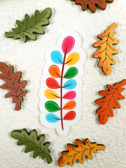 Farbenfall – Vinyl-Sticker