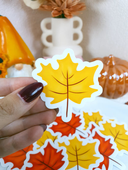 Juharlevél – Vinyl Matricák