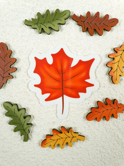 Juharlevél – Vinyl Matricák