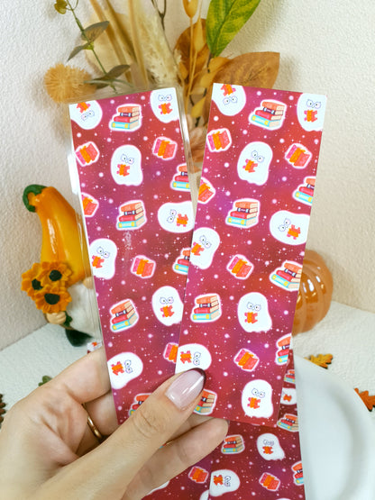 Pumpkin Library Traditional Bookmark Set or Individual