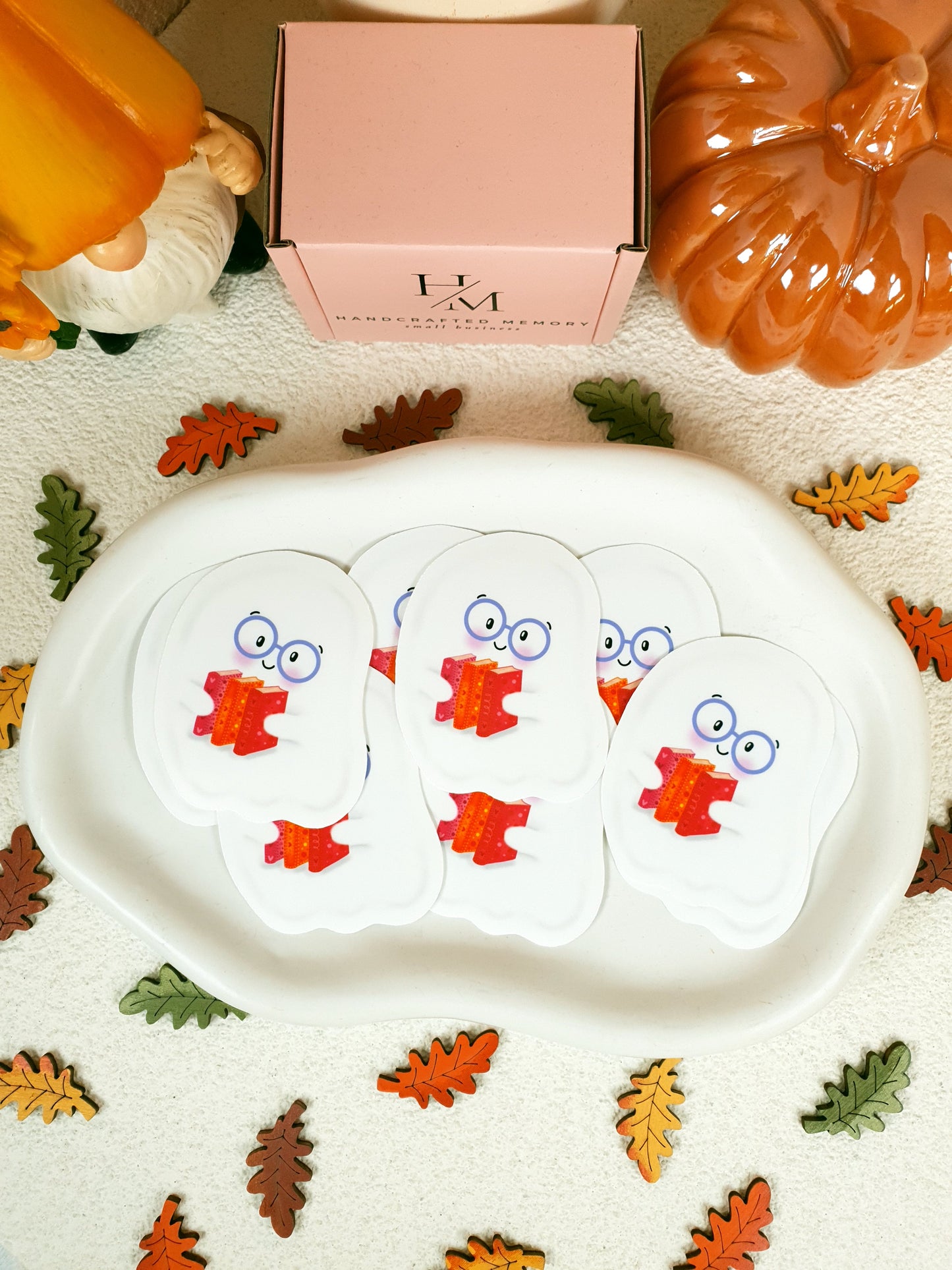 Boodolf's Reading Vinyl Sticker