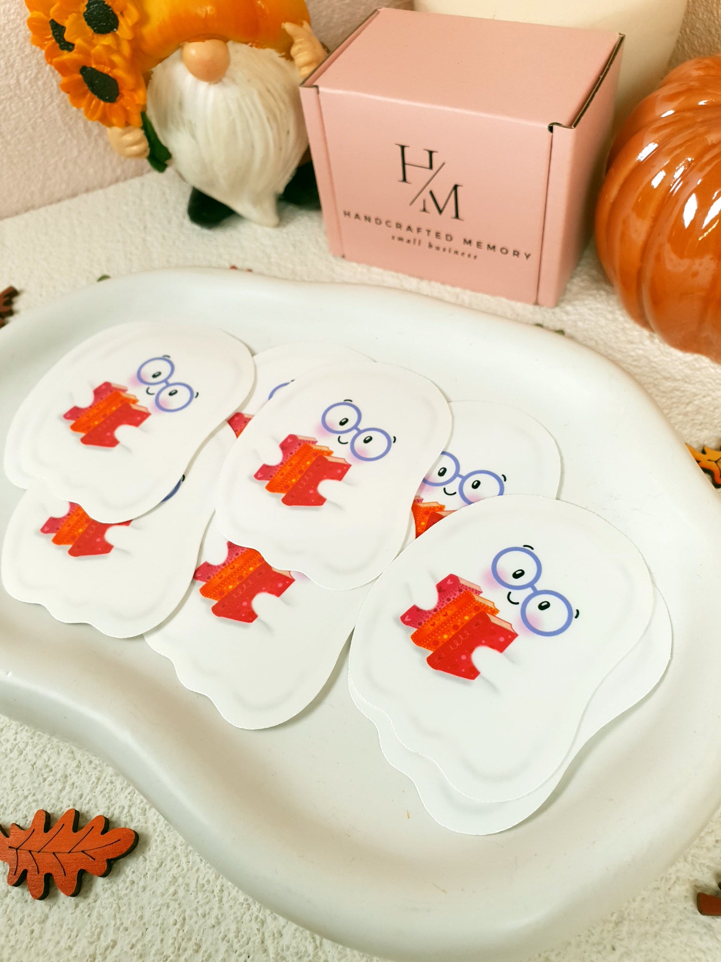 Boodolf's Reading Vinyl Sticker