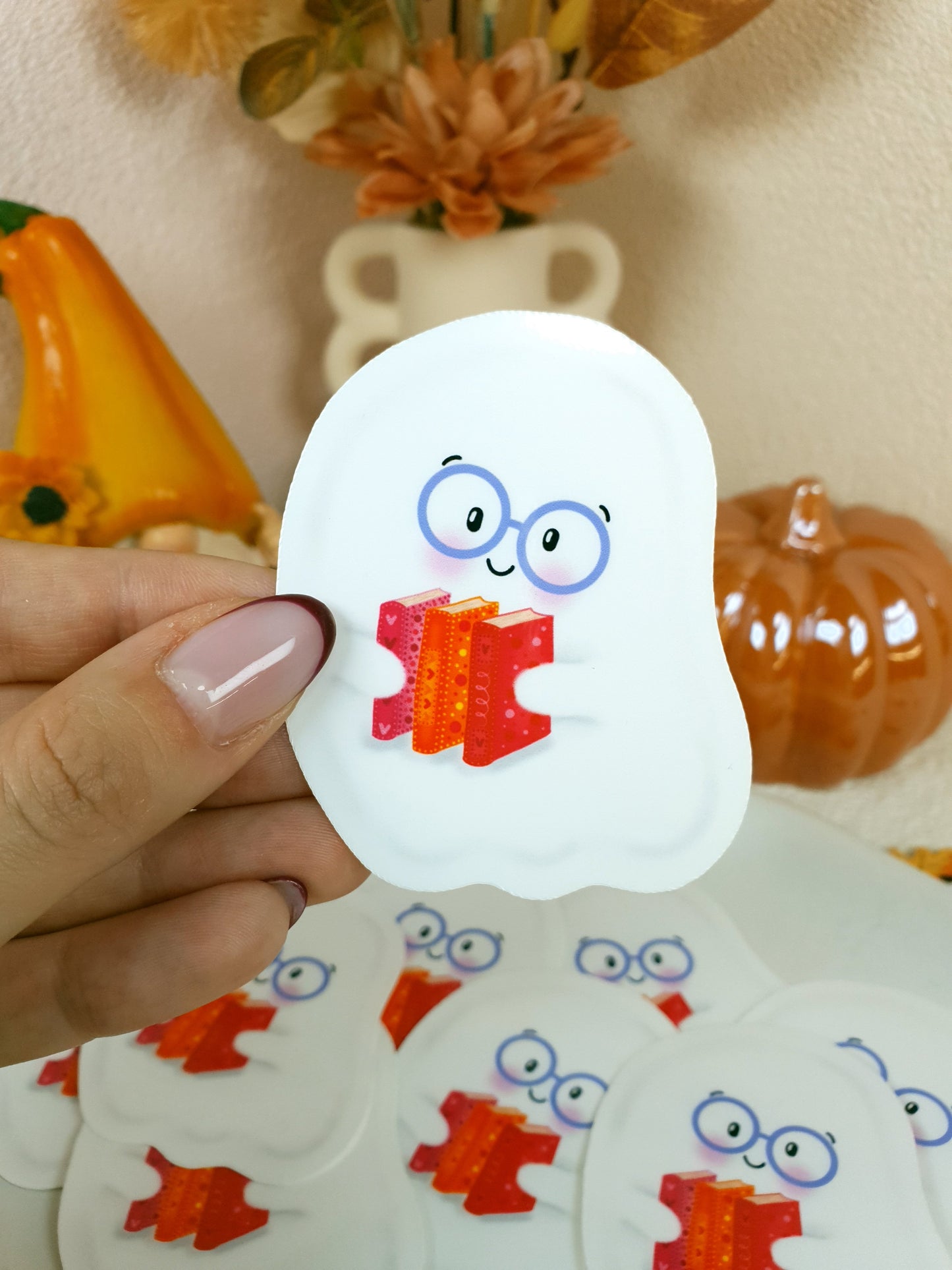 Boodolf's Reading Vinyl Sticker