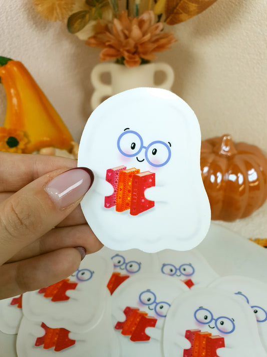 Boodolf's Reading Vinyl Sticker