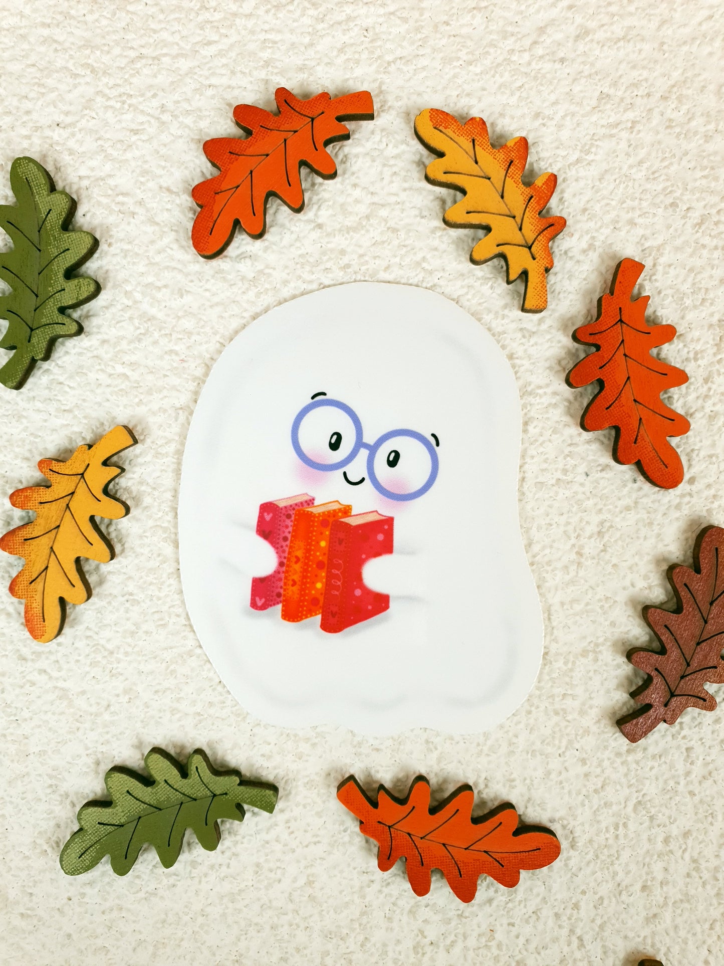 Boodolf's Reading Vinyl Sticker