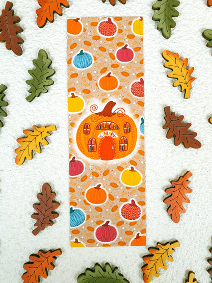 Pumpkin Library Traditional Bookmark Set or Individual