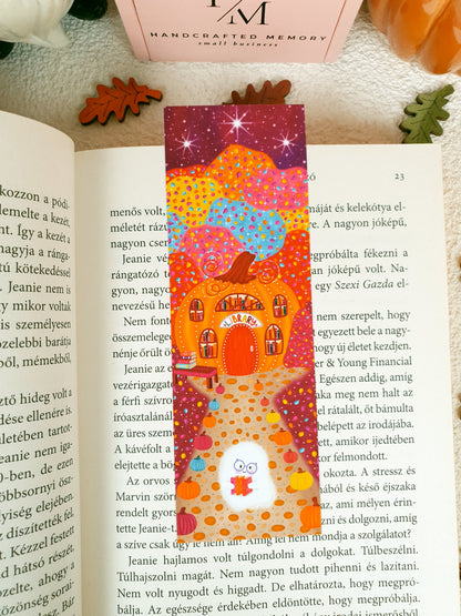 Pumpkin Library Traditional Bookmark Set or Individual