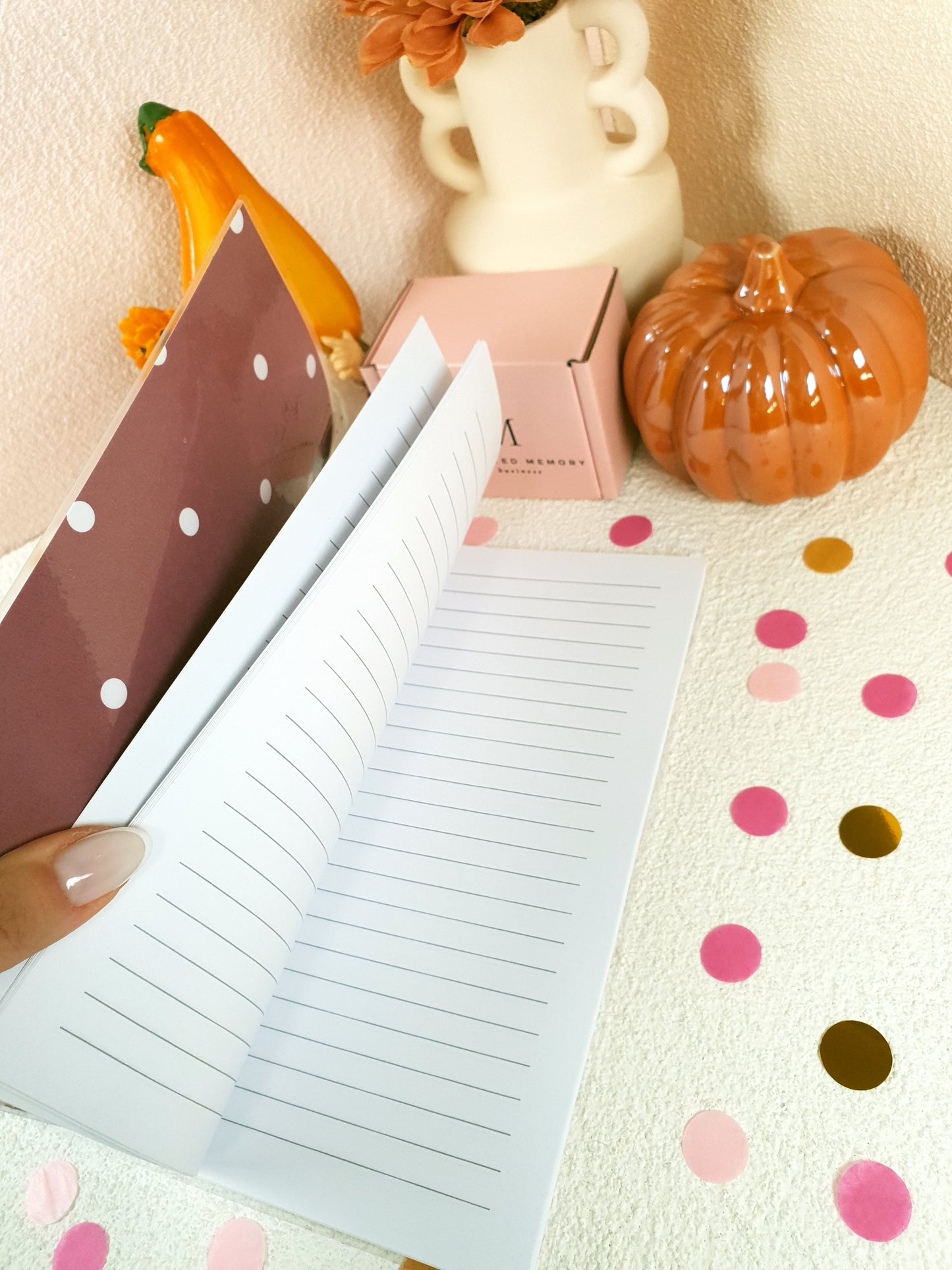 Pumpkin Library A5 Notebook