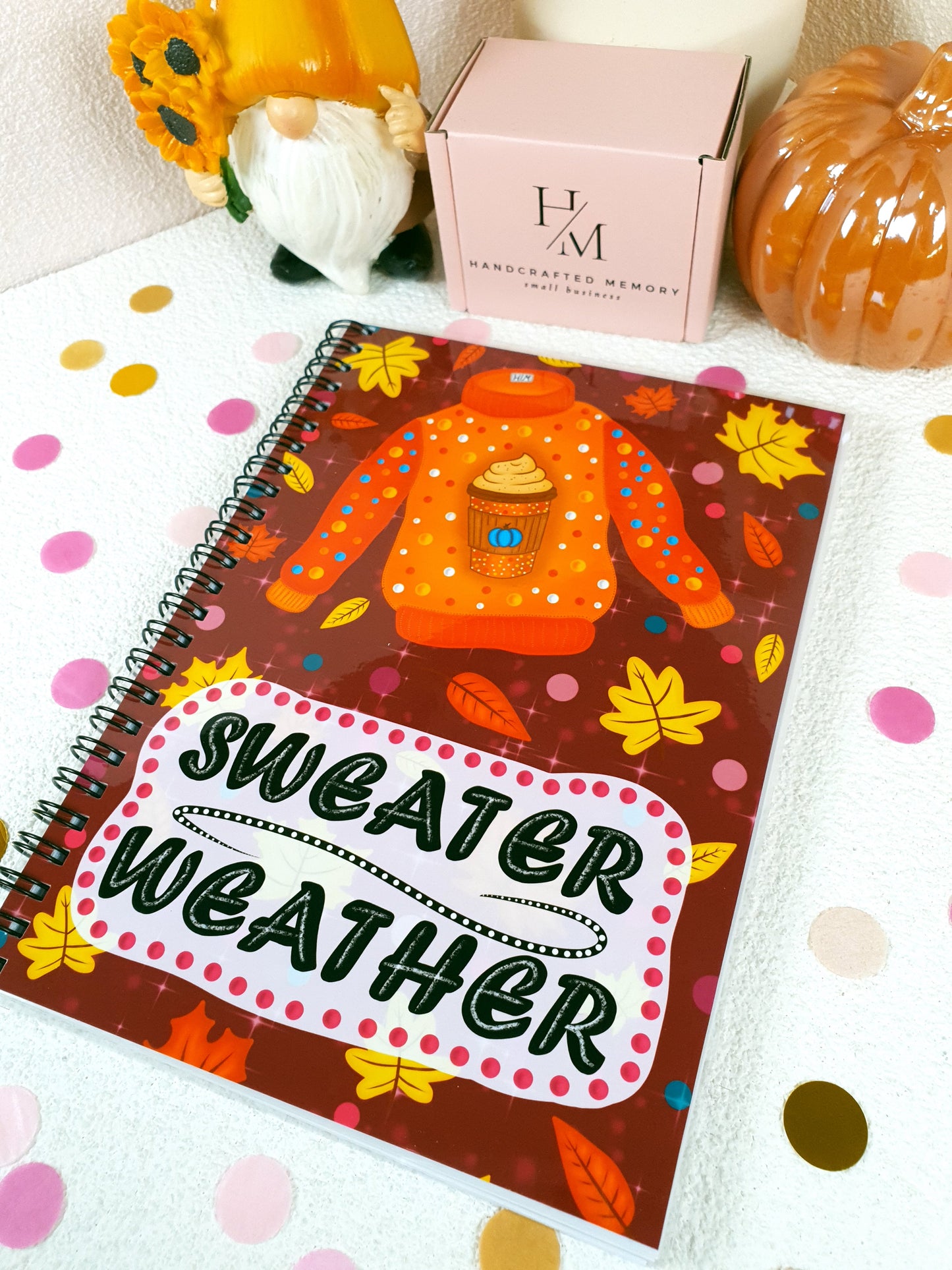 Sweater Weather A5 Notebook