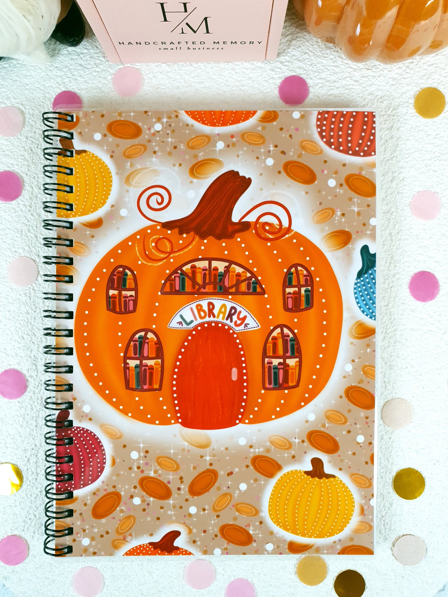 Pumpkin Vibes A5 Notebook