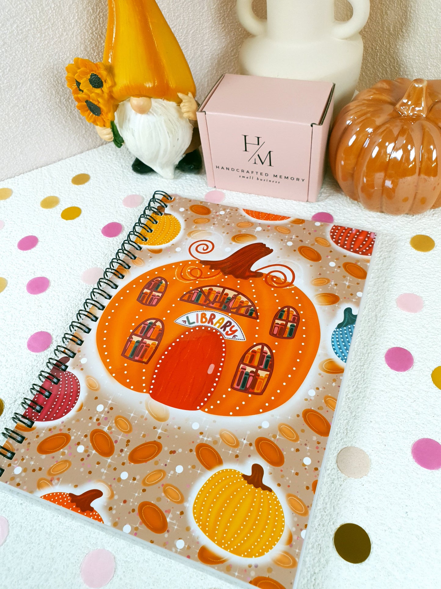 Pumpkin Vibes A5 Notebook