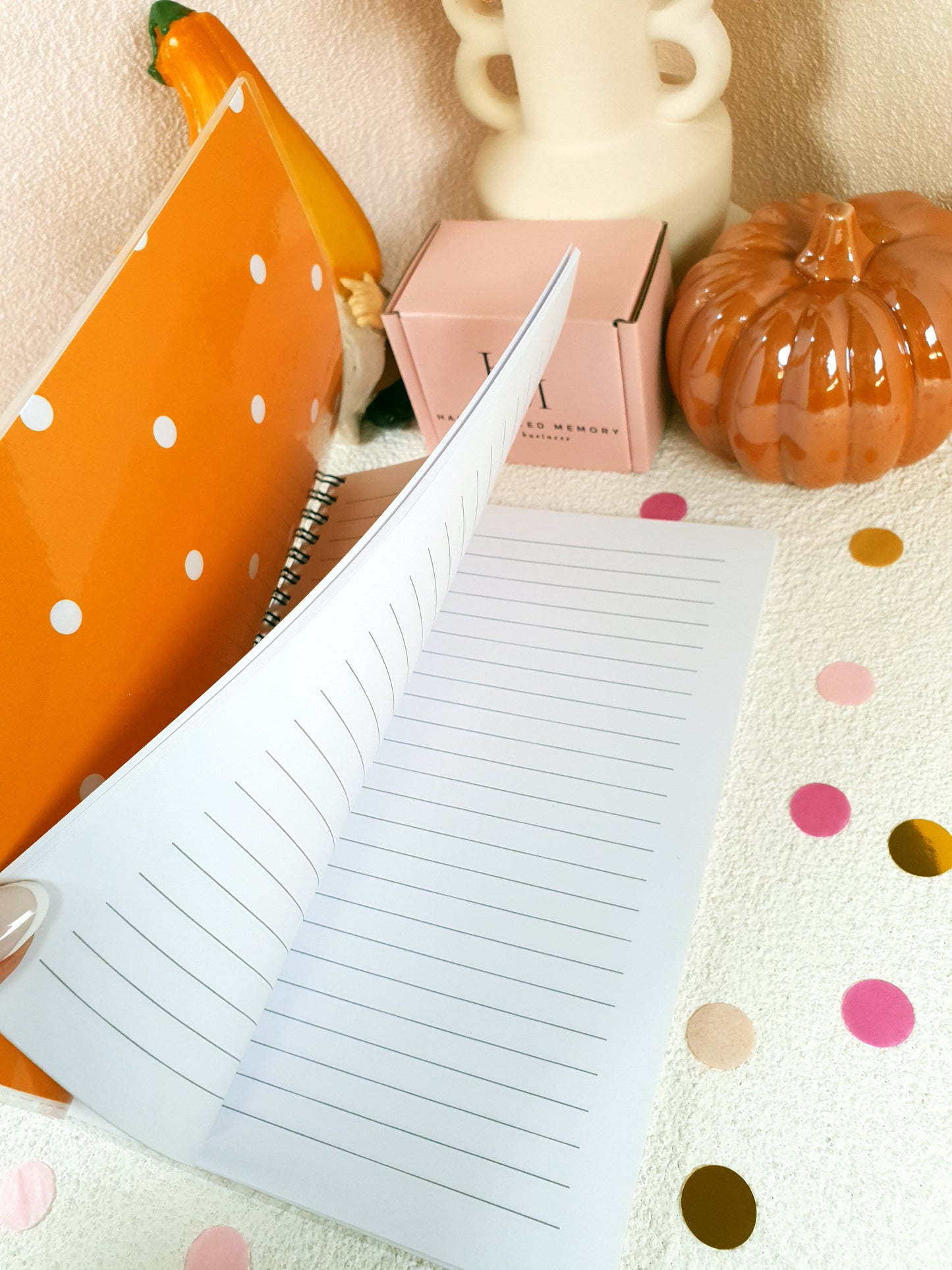 Pumpkin Vibes A5 Notebook