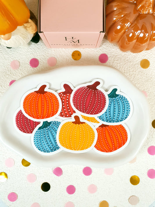 Pumpkins Vinyl Sticker