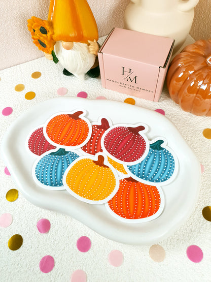 Pumpkins Vinyl Sticker