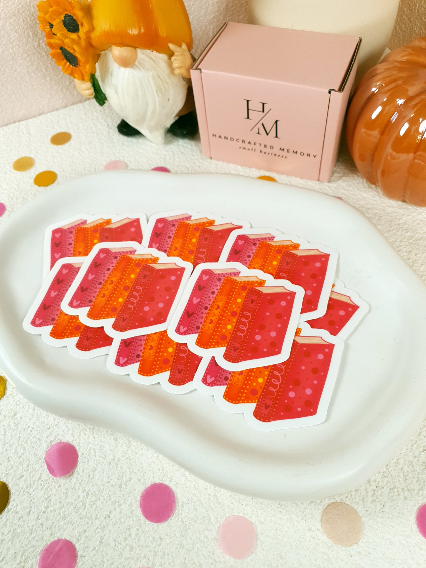 Bookish Bliss Vinyl Sticker