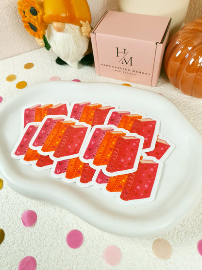 Bookish Bliss Vinyl Sticker