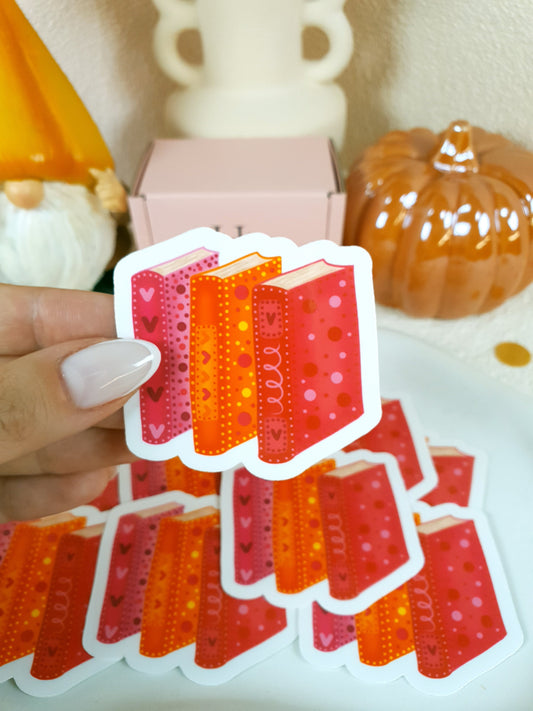 Bookish Bliss Vinyl Sticker