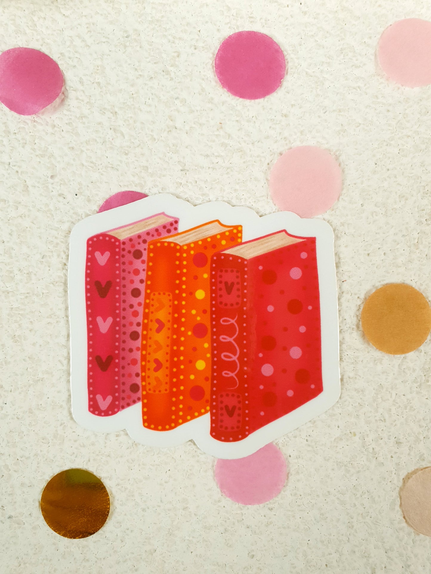 Bookish Bliss Vinyl Sticker