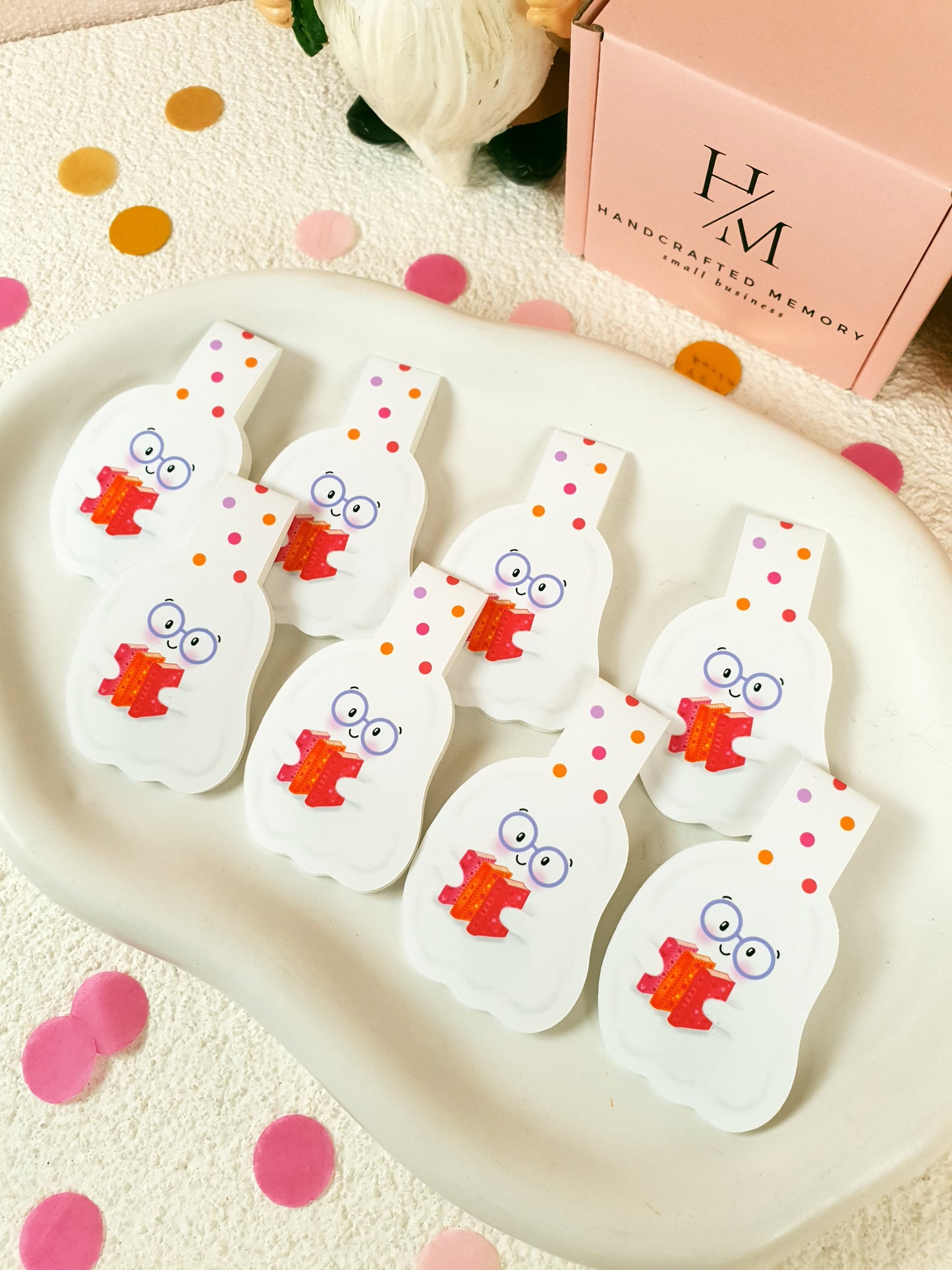 Boodolf's Reading Magnetic Bookmark